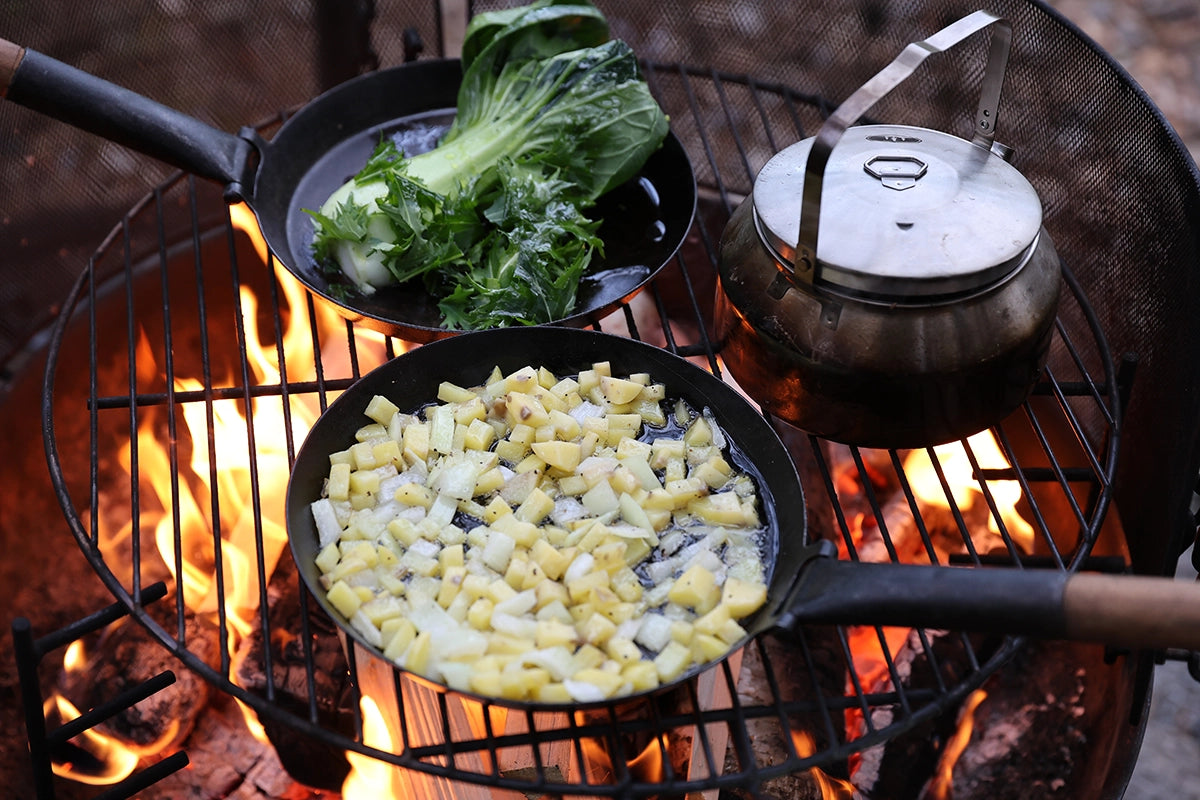 Utematlagning över öppen eld